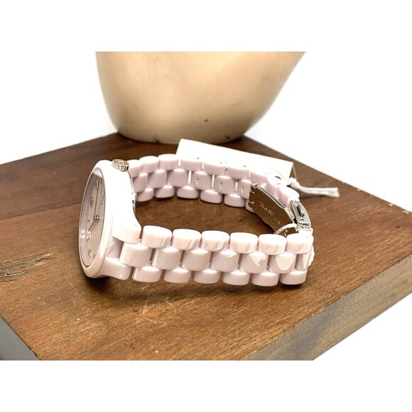 Calvin Klein Women's Watch 25200077 Quartz Pink Blush Ceramic 32mm - Picture 8 of 13